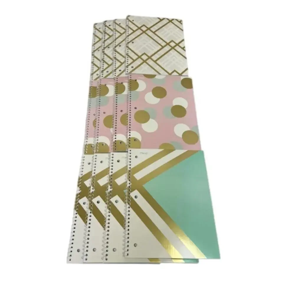 Mead Spiral Notebooks, 1‎ Subject, College Ruled Pape 12 Pack